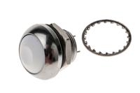 891-9845 RS PRO Miniature Push Button Switch, Momentary, Panel Mount, 13.6mm Cutout, SPST, 250 V ac @ 200 mA, 50 V dc @ 200 mA,