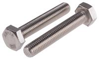276-588 RS PRO Stainless Steel, Hex Bolt, M10 x 60mm