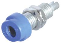 930175102 Hirschmann Test & Measurement Blue Female Banana Socket, 4 mm Connector, Solder Termination, 16A, 30 V ac, 60V dc, Tin