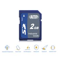 af2gsdi-zafxm ATP 2 GB Industrial SD SD Card, Class 10, UHS-1 U1