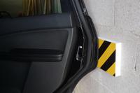 pu3540nj Viso Black, Yellow Wall Protector 350mm x 200mm