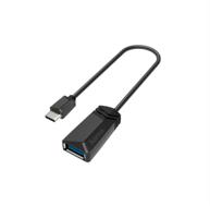 00200312 Hama Straight, Plug-In, Male to Female- Single Port Type USB A, USB C USB 3.2 USB Adaptor