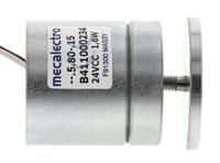 58015-24v Mecalectro Holding Magnet, 120N Holding Force 24V dc