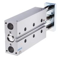 dfm-20-100-p-a-gf Festo Pneumatic Guided Cylinder - 170846, 20mm Bore, 100mm Stroke, DFM Series, Double Acting