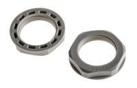 822-9808 RS PRO Grey Nylon 66 Cable Gland Locknut, M25 Thread, IP68