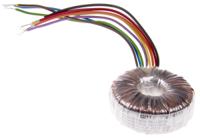 173-0098 RS PRO 115 V ac, 230 V ac, 2 x 12V ac Toroidal Transformer, 50VA 2 Output