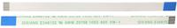 179-2522 RS PRO FFC Ribbon Cable, 10-Way, 0.5mm Pitch, 100mm Length