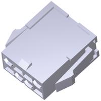 1969613-8 TE Connectivity, VAL-U-LOK Male Connector Housing, 4.2mm Pitch, 8 Way, 2 Row
