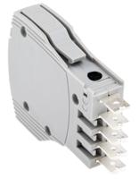 2800839 Phoenix Contact TRABTECH Thermal Circuit Breaker - CB TM1 4A SFB P  Single Pole 50V dc Voltage Rating, 4A Current Rating