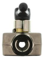6402-07-13 Legris Brass 2 Way, Ball Valve, Threaded, BSPP 1/4in