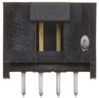 90136-1204 Molex C-Grid III Series Vertical Through Hole PCB Header, 4 Contact(s), 2.54 mm Pitch, 1 Row, Shrouded
