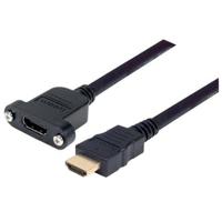 pmhdmf-1 L-ComPMHD, 1m Male HDMI to Female HDMI