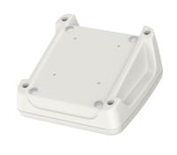 35112076hmt1 Bopla BoPad Series White ABS Desktop Enclosure, Sloped Front, 122 x 118 x 57.60mm