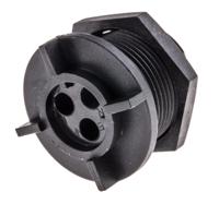 px041303s Bulgin Circular Connector, 3 Contacts, Rear, Miniature Connector, Socket, Female, IP68, Buccaneer 400 Series