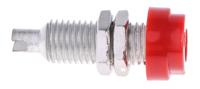 930175101 Hirschmann Test & Measurement Red Female Banana Socket, 4 mm Connector, Solder Termination, 16A, 30 V ac, 60V dc, Tin