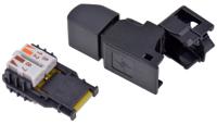j00026a3111 Telegartner UFP8 Series Male RJ45 Connector, Cable Mount, Cat6a Straight 8P8C -Way