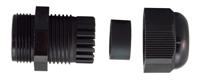 210-1350 RS PRO Black Nylon Cable Gland, PG11 Thread, 5mm min., 10mm max., IP68