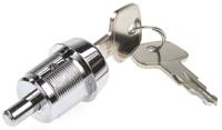 b376002 Euro-Locks a Lowe & Fletcher group Company Camlock, 20.5mm Panel-to-Tongue, 21.5 x 19.1mm Cutout, Push Unlock