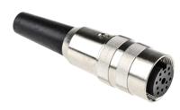 kv-120 Lumberg, KV 12 Pole M16 Din Socket, DIN EN 60529, 3A, 60 V ac IP40, Female, Cable Mount