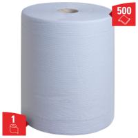 7301 Kimberly Clark WypAll L20 General Clean () Rolled Blue Paper Towel, 330 x 380mm, 2-Ply, 500 Sheets
