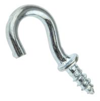 397-4904 RS PRO Steel, Screw J Hook, 20mm, 7mm
