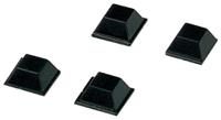 84006700-ab-gf Bopla Plastic Self-Adhesive Feet for Use with Alu-Topline Enclosures, 13 x 13 x 5.8mm
