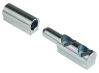 825-809 Steinbach & Vollman Steel Barrel Hinge with a Lift-off Pin, Screw, Weld-on Fixing, 55mm x 11mm x 13mm