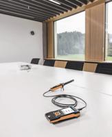 0632-1552 Testo CO2 Probe for CO2, Humidity, Temperature, +50°C Max, 95%RH Max, Battery-Powered