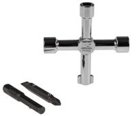 439-3019 RS PRO Diecast Zinc 5-way Control Cabinet Key