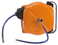 788-3732 RS PRO Wall Mounted 10m Air Hose Reel, 8mm Inner Diameter, 12mm Outer Diameter