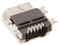 56579-0576 Molex Right Angle, SMT, Socket Type Mini AB Type 2.0 USB Connector