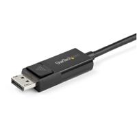 cdp2dp1mbd StarTech.com USB C to DisplayPort Adapter Cable, USB 3.1, 1 Supported Display(s) - 4K @ 60Hz