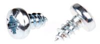 546-5648 RS PRO Bright Zinc Plated Steel Pan Head Self Tapping Screw, N°6 x 1/4in Long 6.5mm Long
