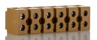 0620120000 Weidmuller MK 6/6 Series Terminal Strip, 41A, 22 → 10 AWG Wire, Screw Termination