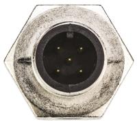 1838893-3 TE Connectivity Circular Connector, 5 Contacts, Panel, M12 Connector, Plug, Male, IP67, M12 Series