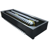 qse-020-01-f-d-a-tr Samtec QSE Series Right Angle Surface Mount PCB Socket, 40-Contact, 2-Row, 0.8mm Pitch, Solder Termination