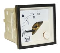 eq44-i1322n1caw0st Sifam Tinsley Sigma Analogue Panel Ammeter 10A AC, 48mm x 48mm Moving Iron