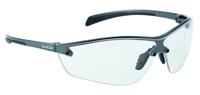 silppsi Bolle Safety SILIUM+ Anti-Mist UV Safety Glasses, Clear PC Lens, Vented