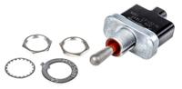 t9-cs1-26 Otto Toggle Switch, Panel Mount, On-(On), SPST, Screw Terminal, 28 V dc, 115V ac