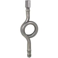 9091238 WIKA Connector, G 1/2, For Use With Pressure Gauge