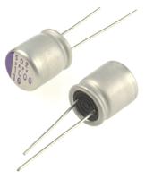 16sepf1000m Panasonic 1mF Through Hole Polymer Capacitor, 16V dc