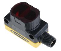 qs30ff200q Banner Diffuse Photoelectric Sensor, Block Sensor, 200 mm Detection Range