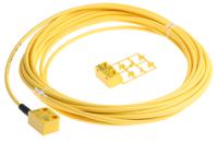 541112 Pilz Transponder Non-Contact Safety Switch, 24V dc, Polybutylene Terephthalate Housing, 10m Cable