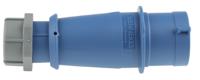 260 Mennekes , IP44 Blue Cable Mount 3P Industrial Power Plug, Rated At 32A, 230 V