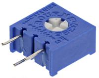 3386v-1-501lf 500Ω, Through Hole Trimmer Potentiometer 0.5W Bourns, 3386