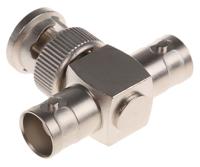 j01004c0616 Telegartner Tee 50Ω RF Adapter BNC Plug to BNC Socket 4GHz