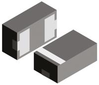 vcut0505b-hd1-gs08 Vishay VCUT0505B-HD1-GS08, Dual-Element Bi-Directional ESD Protection Diode, 56W, 2-Pin LLP1006