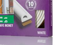 444-2571 RS PRO White EPDM  Edging Strip, 10m