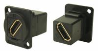282-818 RS PRO 31 x 31 x 26 mm 2 Way Female to Female HDMI Connector 40 V ac