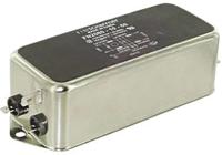 fn2080-12-06 Schaffner, FN2080 12A 250 V ac/dc 400Hz, Chassis Mount EMI Filter, Fast-On